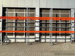 ca. 14 lfm Palettenregale H: 450cm Fachlast: 3000 kg , 45 Palettenplätze