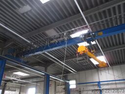 Demag Brückenkran Hallenkran + Stahlbau Demag Seilzug 2,5t 2500Kg Länge 36x14m