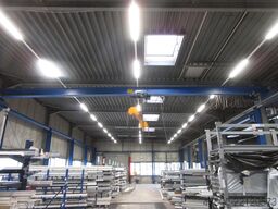 Demag Brückenkran Hallenkran + Stahlbau Demag Seilzug 2,5t 2500Kg Länge 36x14m