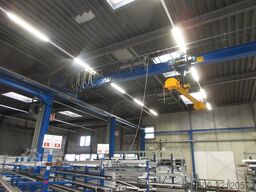 Demag Brückenkran Hallenkran + Stahlbau Demag Seilzug 2,5t 2500Kg Länge 36x14m