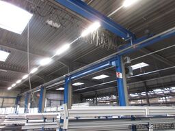 Demag Brückenkran Hallenkran + Stahlbau Demag Seilzug 2,5t 2500Kg Länge 36x14m