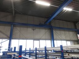 Demag Brückenkran Hallenkran + Stahlbau Demag Seilzug 2,5t 2500Kg Länge 36x14m