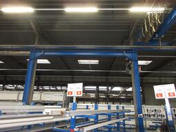 Demag Brückenkran Hallenkran + Stahlbau Demag Seilzug 2,5t 2500Kg Länge 36x14m