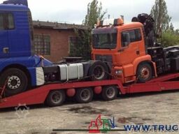 Estepe 3 Achs LKW-Baumaschinen Tieflader