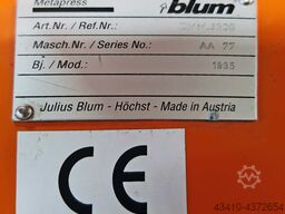 Blum Austria Blum Metapress ZMM 3320