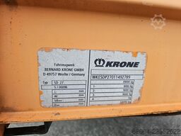 KRONE SD27 MEGA/ BPW DISC / LIFT AXLE / SPARE TIRE/TU...