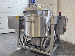 Terlet Verticale kook-roerketel met schraapwerk