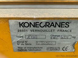 Konecranes Capacité : 125 KG