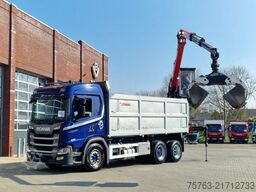 Scania G500 6x2 - Tipper + Palfinger epsilon M110L - R...