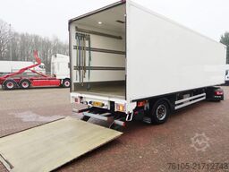 MAN TGM 15.290 Trekker + Heiwo city trailer geisole...