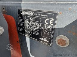 LINDE H30D Duplo 375 3e Functie VW Diesel 2003