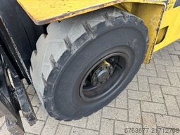 HYSTER H5.00XL Triplo 400 Freelift / Sideshift Perkins Diesel 1998