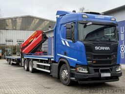 SCANIA R500 6x4 Pritsche mit Kran Palfinger PK53002 SH