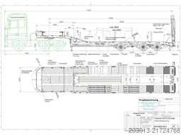 LANGENDORF SATÜ 30-10,0M Tieflader 3 Achse - mit Radmulden