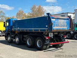 SCANIA P 410 8x4 Dreiseitenkipper DAUTEL