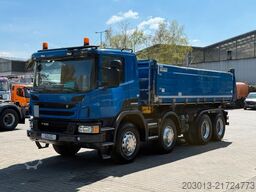 SCANIA P 410 8x4 Dreiseitenkipper DAUTEL