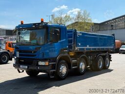 SCANIA P 410 8x4 Dreiseitenkipper DAUTEL