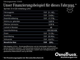 MERCEDES-BENZ Sprinter 314 CDI mittellang L2H2 Klima,AHK,Regal