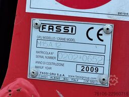 IVECO 75E16 Pritsche mit Kran Fassi
