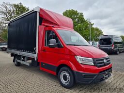 VW Crafter 35 Pritsche Schiebeplane LED Tempom.