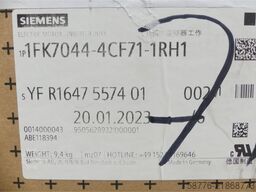 Siemens 1FK7044-4CF71-1RH1 Motor SNYFR1647557401002 --