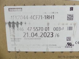Siemens 1FK7044-4CF71-1RH1 Motor SNYFR4647557001003 --