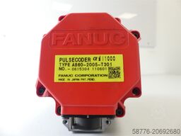Fanuc A06B-0215-B101 AC Servo Motor C117F2771 +A860-2005-T301 Pulsecoder