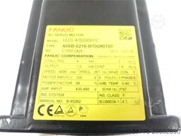Fanuc A06B-0216-B100 #0100 AC Servomotor mit Drehgeber SN: C158F24626