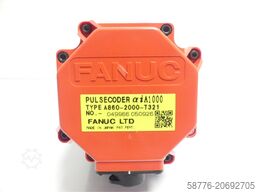 Fanuc A06B-0216-B200 # 0100 Motor SNC05XF2945 + A860-2000-T321 --