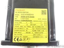 Fanuc A06B-0216-B400 AC Servomotor SN: C162F1DEE + Encoder A860-2000-T301