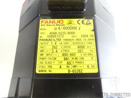 Fanuc A06B-0225-B000 AC Servo Motor SN: C049X7373 + A860-2000-T301 Pulsecoder