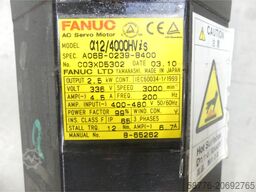 Fanuc A06B-0239-B400 AC Servo Motor SN: C03XD5302 + Pulscoder A860-2000-T301