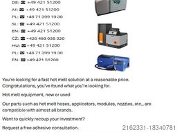 UES AG Perfectmelt(Ni120 Nordson comp.) 4hoses