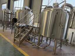 DEGONG 1000L Two-Vessel Brewhouse – Mash Tun &