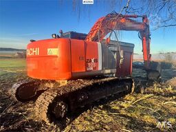 Hitachi ZX225USRLC-3 crawler excavator with rototilt and 2
