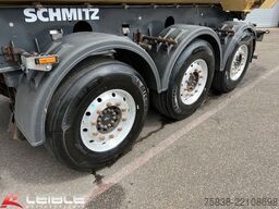 SCHMITZ CARGOBULL SKI 24SL*Stahlmulde*24m³*1.+2.Liftachse*Alcoa*