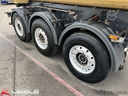 SCHMITZ CARGOBULL SKI 24SL*Stahlmulde*24m³*1.+2.Liftachse*Alcoa*