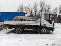 IVECO Eurocar 80-210 / Dreiseitenkipper / WENIG KM