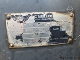 MERCEDES-BENZ Meiller Abroller RK 20.65 Hook Haken Abrollkippe