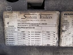 SYSTEM TRAILERS LPRS18 2 ASSER GESTUURD - OP-65-YR