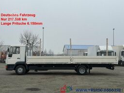 MAN 10.163 Lange Pritsche 7.10m 3 Sitzer Nur 217TKM