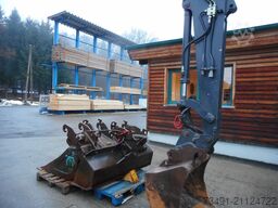 Terex TC75 mit 5 Löffel