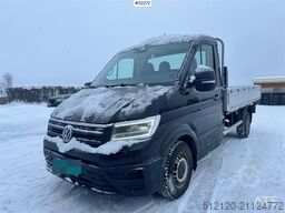 Volkswagen Crafter TDI 4x4 Flatbed – 2 Sets of Tyres – Tarpau