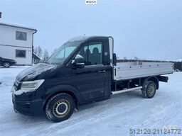 Volkswagen Crafter TDI 4x4 Flatbed – 2 Sets of Tyres – Tarpau