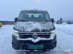 Volkswagen Crafter TDI 4x4 Flatbed – 2 Sets of Tyres – Tarpau