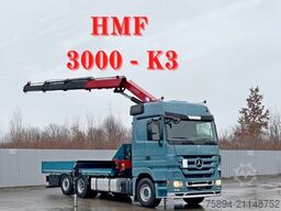 MERCEDES-BENZ ACTROS 2548* HMF 3000 - K3 * TOPZUSTAND