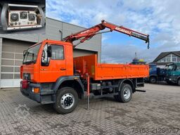 MAN L2000 14.224 LAK 4x4 Pritsche Kran Atlaskran+Fun
