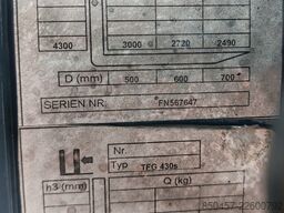 Jungheinrich TFG 430s 1555h/ 4.3m/ 4v