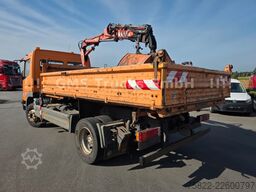 MERCEDES-BENZ Atego 1218 / Kipper+Kran / load 5,2ton / E3