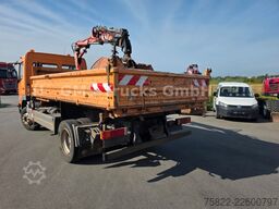 MERCEDES-BENZ Atego 1218 / Kipper+Kran / load 5,2ton / E3